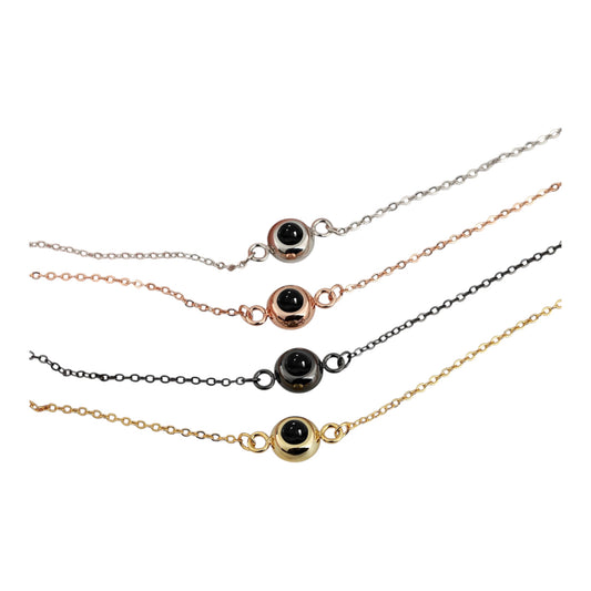 Pulsera de Cadena con Foto Proyectada - Personalizable