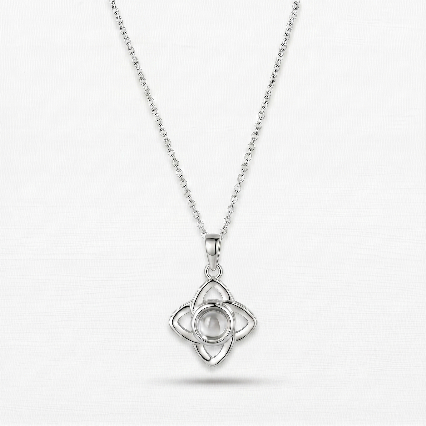 Onyx - Collar de Flor con Foto Proyectada