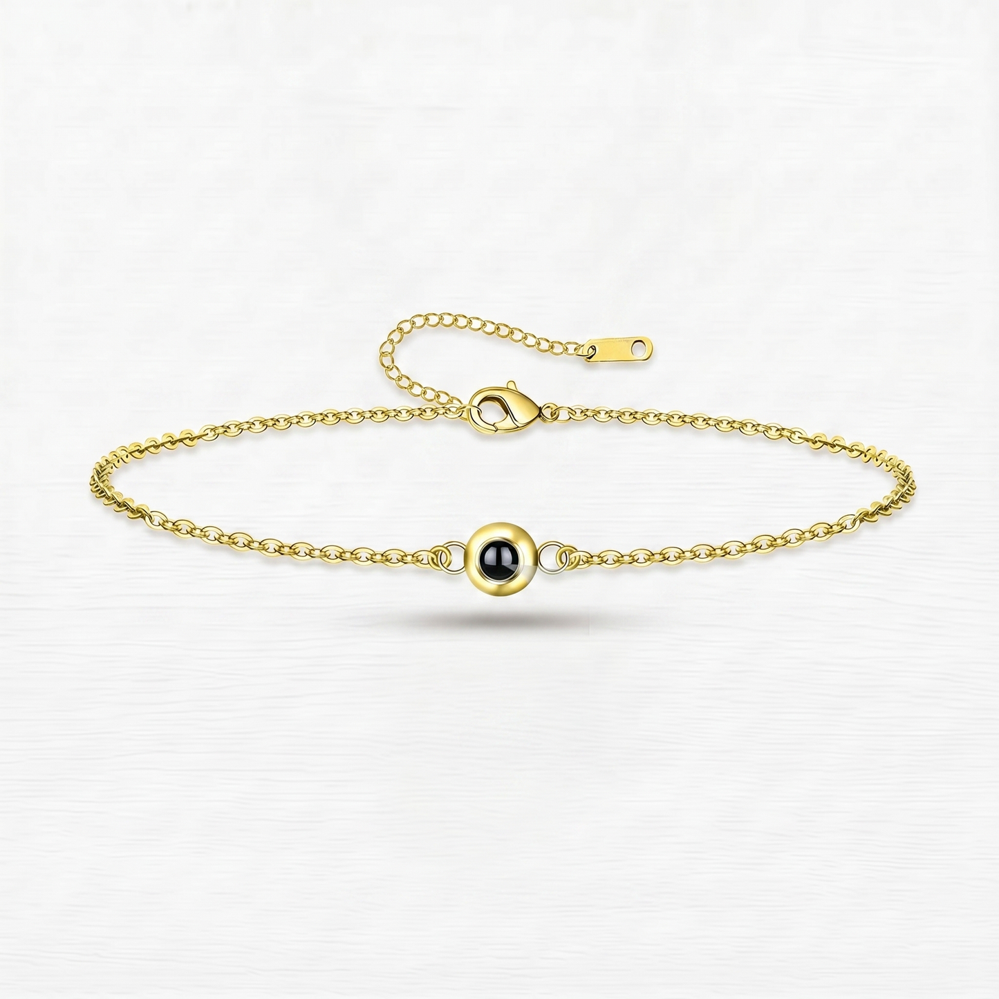 Pulsera de Cadena con Foto Proyectada - Personalizable